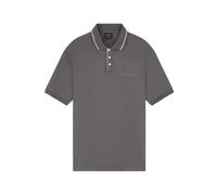 Armani Exchange - Polo regular fit in jersey stretch - - Tops - Uomo - Grigio - S