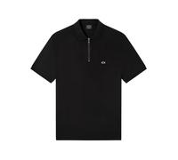Armani Exchange - Polo Zip Slim - - Tops - Uomo - Nero - S