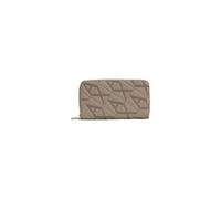 Armani Exchange Portafogli beige da donna con fantasia monogram UNI