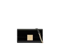 Armani Exchange, ,Bags ,Donna ,Nero ,ONE SIZE Portafoglio a libro tracolla removibile logo