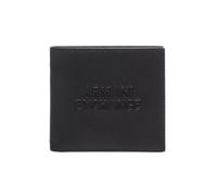 Armani Exchange Panarea, Logo in Rilievo, Portafoglio Bi-Fold da Uomo, Nero, Einheitsgröße