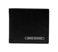 Armani Exchange - Portafoglio Stampato Elegante con Scomparti - - Accessories - Uomo - Nero - ONE SIZE