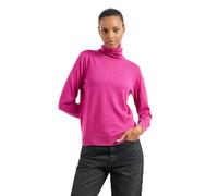Armani Exchange Pullover da donna in lana merinos dolcevita con logo Script, Frizz, S