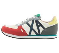 Armani Exchange Rio, Essential, Side Logo, Scarpe da Ginnastica Uomo, Multicolore, 45 EU