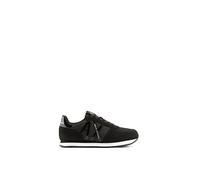 Armani Exchange Rio Side Logo, Scarpe da Ginnastica Donna, Nero, 36.5 EU