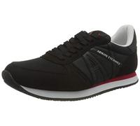 ARMANI EXCHANGE Rio Side Logo, Scarpe da ginnastica Uomo, Nero, 44.5 EU