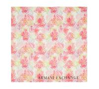 Armani Exchange - Rosa Sciarpa Donna Motivo Pennellate - - Accessories - Donna - Rosa - ONE SIZE