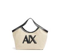 Armani Exchange Sandy Borsa shopper natura/nero, plastica, donna