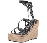 Armani Exchange Scarpe Armani Exchange Da Donna, Modello Sandali XDP035XV690, Realizzate in Pelle Sintetica. 39 Nero