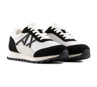Armani Exchange Drop, Scarpe da Ginnastica Donna, off White Black, 41 EU