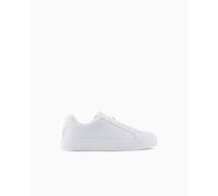 Armani Exchange Scarpe da Ginnastica London Uomo in pelle Bianco Brillante 41 EU
