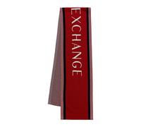 Armani Exchange - Sciarpa con righe a contrasto - - Accessories - Uomo - Rosso - ONE SIZE