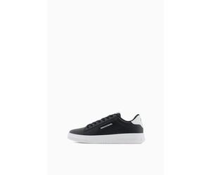 Armani Exchange Seattle Sneaker da Uomo, Black Op White, 42 EU