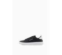 Armani Exchange Seattle Sneaker da Uomo, Black Op White, 44 EU