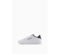 Armani Exchange Seattle Sneaker da Uomo, Op White Black, 42 EU