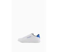 Armani Exchange Seattle Sneaker da Uomo, Op White Blue, 43.5 EU
