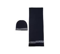 Armani Exchange Set Sciarpa E Cappello Navy/Grey Mel XM000337AF12274 NAVY/GREY MEL TU