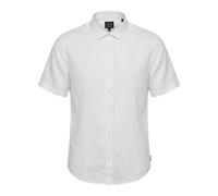Armani Exchange, ,Shirts ,Uomo ,Bianco ,S Camicia Regular Fit in Lino