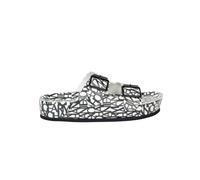Armani Exchange, ,Shoes ,Donna ,Bianco ,37 EU Claquette moderne