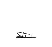 Armani Exchange, ,Shoes ,Donna ,Nero ,40 EU Sandali Neri per Look Elegante