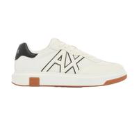 Armani Exchange, ,Shoes ,Uomo ,Bianco ,41 EU Sneaker in pelle