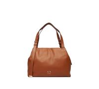 Armani Exchange Alice M Borsa hobo marrone, pelle sintetica, donna