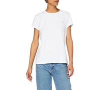 Armani Exchange Short Sleeve Scoop Neck T-shirt, Donna, Bianco, L