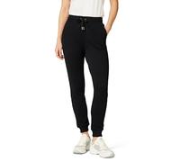 Armani Exchange Tuta da Donna con Logo Stampato, Nero, M
