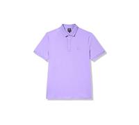 Armani Exchange Slim Fit Stretch Cotton Solid Polo, Dahlia Viola, XX-Large Uomo