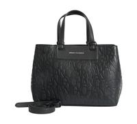 Armani Exchange - Smooth Technical Fabric Shopper - - Bags - Donna - Nero - ONE SIZE