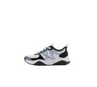 Armani Exchange Sneaker da Donna Cher, Side Logo, Colour Contrasts, Op White Black, 39.5 EU
