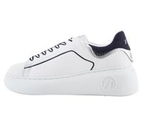 Armani Exchange Sneaker da Donna Super, High Sole, OPT White Blue, 35.5 EU