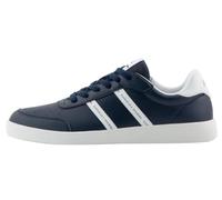 Armani Exchange Sneaker da Uomo Berlin, Double Stripes Logo, Navy Op White, 42 EU