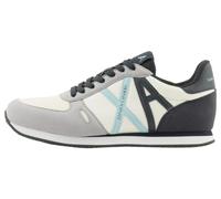 Armani Exchange Sneaker da Uomo Rio, Essential, Side Logo, Navy Op White, 40 EU