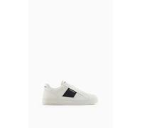 Armani Exchange Sneakers in Pelle Bianca