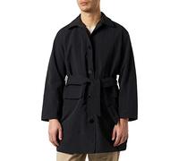 ARMANI EXCHANGE Sostenibile, Cross Gender, Cintura in vita rimovibile, Parka Unisex - Adulto, Nero, L