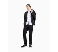 Armani Exchange Straight Fit Trousers Pantaloni Casual, Black, 33 W Uomo