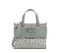 Armani Exchange Susie M Borsa a mano verde blu, cotone, donna