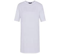 Armani Exchange Sustainable, Classic Fit Vestito Casual, Weiß, L Donna