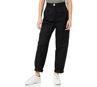 Armani Exchange Sustainable, Front And Back Pocket, Metal Button Closure Pantaloni Casual, Black, Large da Donna
