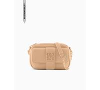 Armani Exchange Susy Soft, Sustainable, Logo Tone On One, Custodia per Fotocamera Donna, Candied Ginger, Taglia Unica