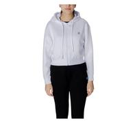 Armani Exchange, ,Sweatshirts & Hoodies ,Donna ,Bianco ,M Felpa con Zip Capsulate