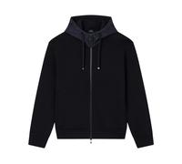Armani Exchange, ,Sweatshirts & Hoodies ,Uomo ,Nero ,L Felpa con Cappuccio e Zip