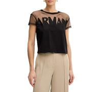 Armani Exchange T-shirt Xw002332_af10356 Regular Fit in jersey di cotone manica corta Donna S Nero