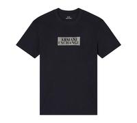 Armani Exchange - T-shirt in jersey con logo - - Tops - Uomo - Nero - M