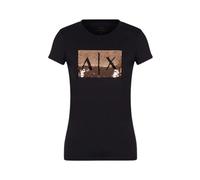 Armani Exchange - T-Shirt Slim Fit - - Tops - Donna - Nero - M