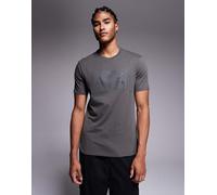 Armani Exchange - T-shirt verde a maniche corte con logo al centro 36