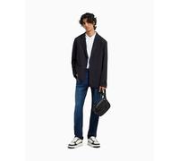 Armani Exchange Men's Essential, Patch Logo Lettering, Jeans, Blue, 40, Blu Denim, 46