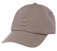 Armani Exchange The Grid, Logo Embossed, Sustainable Cappellino da Baseball, Torre Eiffel, Taglia Unica Uomo