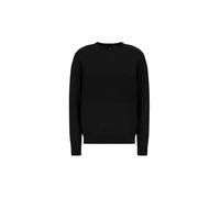 Armani Exchange The Grid, Sustainable, Reverse Jersey Link Stitch Maglione Uomo (Pacco da 1)